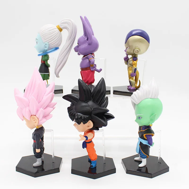 1 шт./лот Goku/Чампа/vados/Frieza 6 стилей Дракон цифры мяч фигурки детей Игрушечные