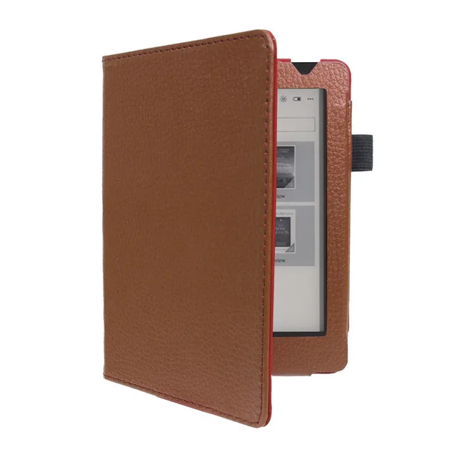Новинка 2018 личи для KOBO Aura Edition 2 6 дюймов eReader чехол электронная книга folio PU кожаный