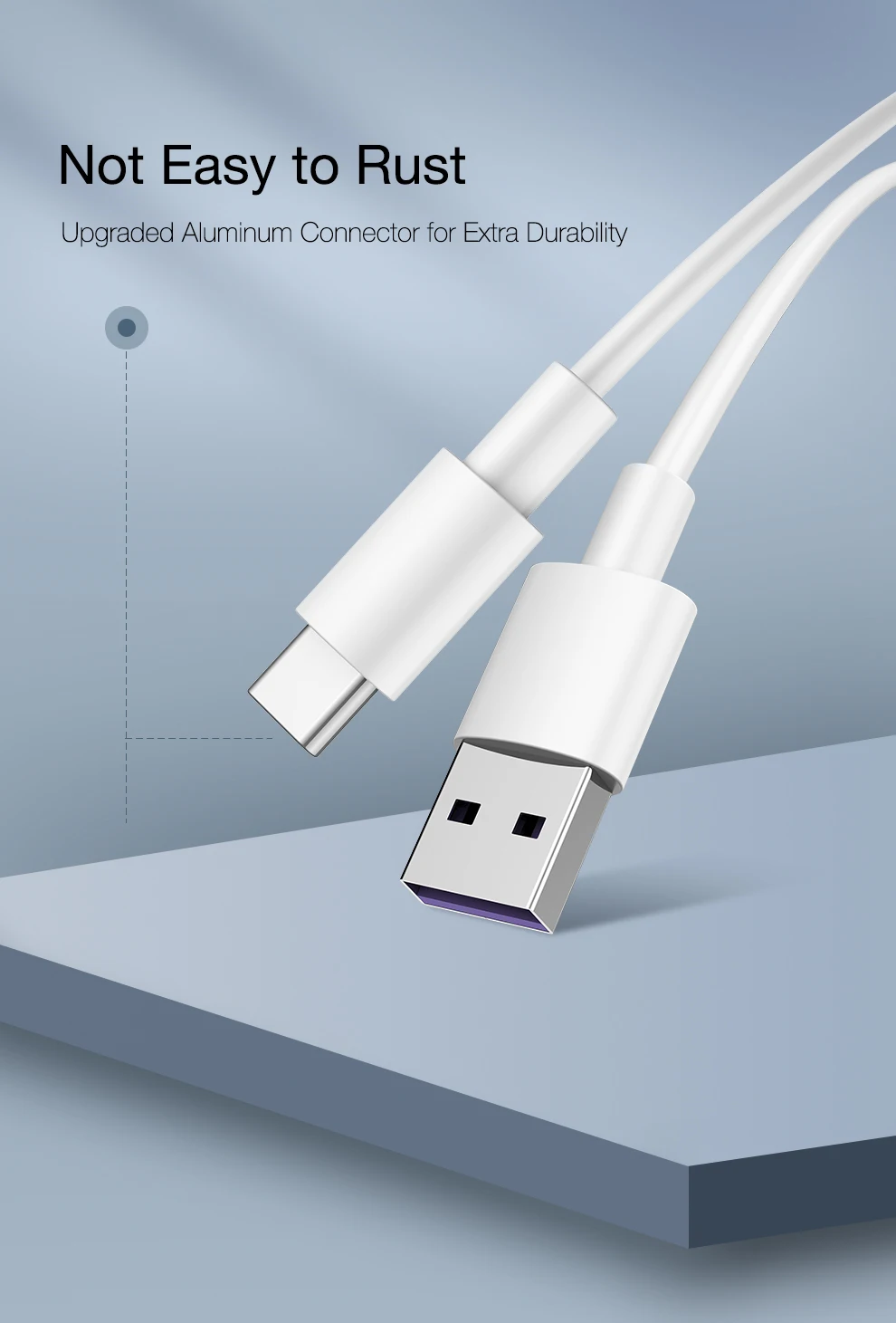CAFELE 5А type C USB кабель для телефонов huawei samsung Xiaomi поддержка QC 3,0 type C Быстрая Зарядка синхронизация данных кабели для телефонов