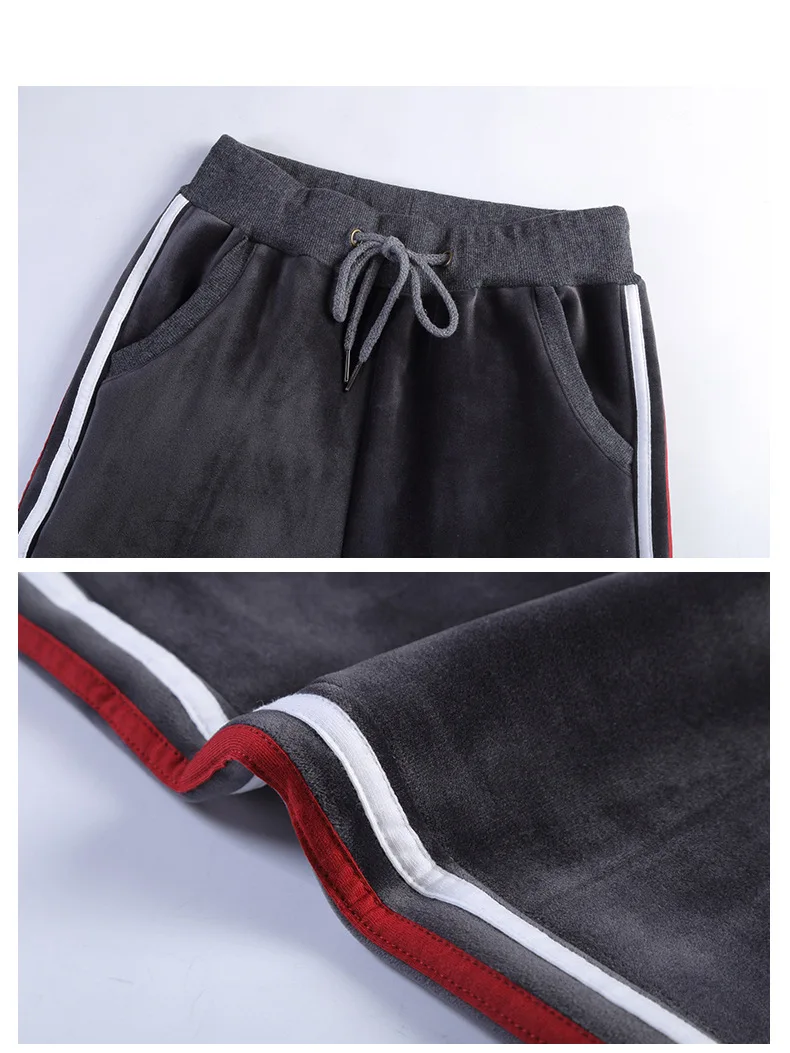 New High Quality Women's Winter Pants Baggy Thicken Warm Casual Women Thermal Female Sweatpants Trousers Plus Size S-2XL | Женская