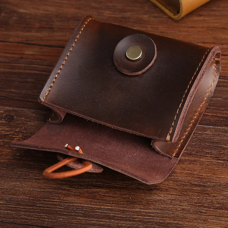 Мини-сумка из коровьей кожи в стиле ретро дорожный органайзер для хранения