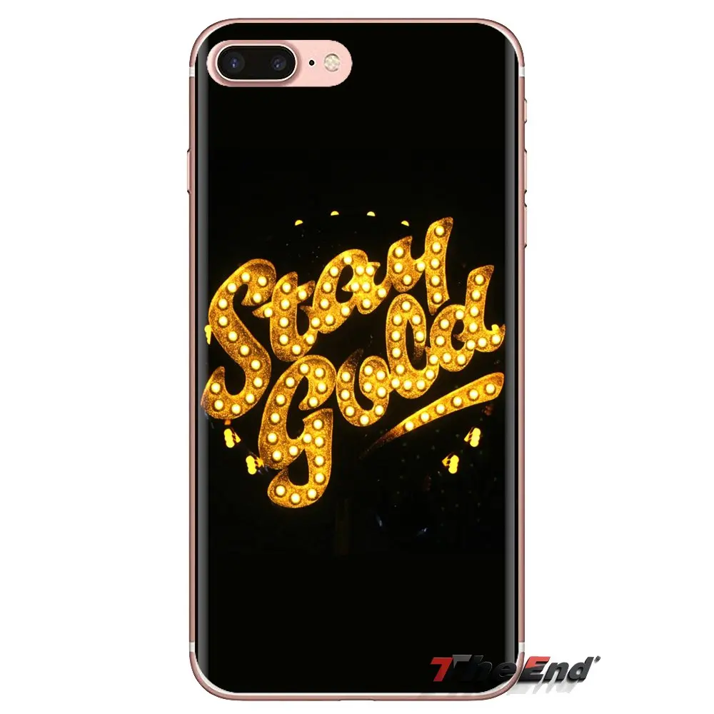 Для LG Spirit Motorola Moto X4 E4 E5 G5 G5S G6 Z Z2 Z3 G2 G3 C Play Plus Mini TPU силиконовый чехол J adore J. Crew Stay Gold