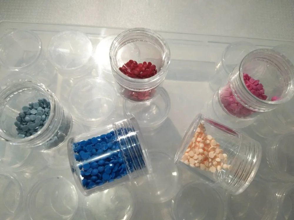 

27/pcs Diamond Painting Tools Beads Container Rhinestone Diamond Embroidery Stone Storage Accessory Mosaic Convenience Box