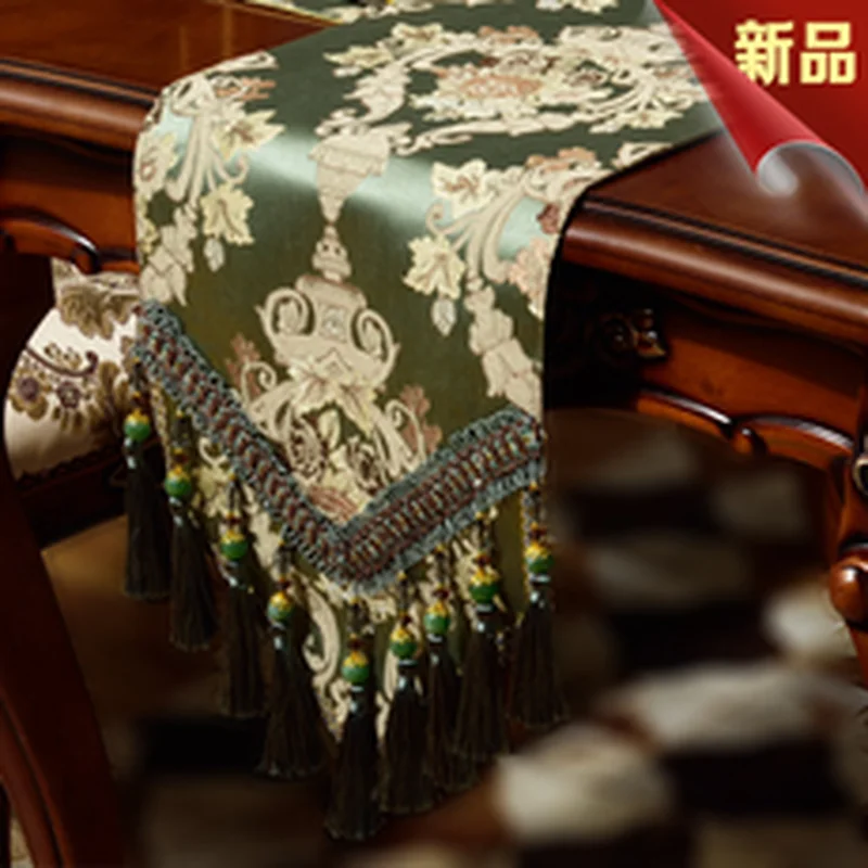 

Hot sales! Luxury Fashion Table Runner Placemat Table Flag Placemat Tablecloth Wedding Banquet Table Decor Cloth Custom Made D