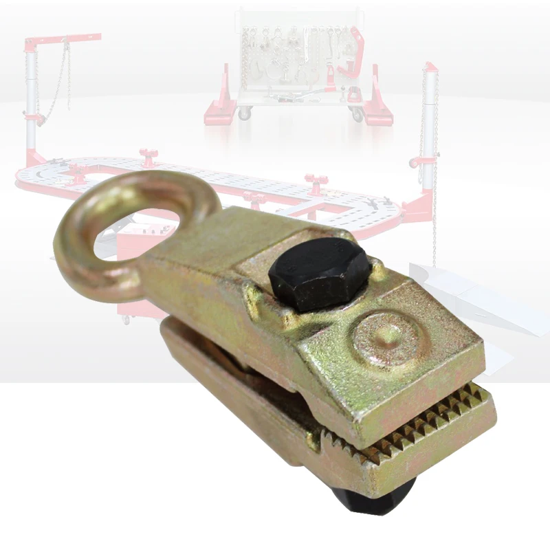 Самозатягивающиеся ручки 5 тонн зажим с прямой рамой для ремонта кузова