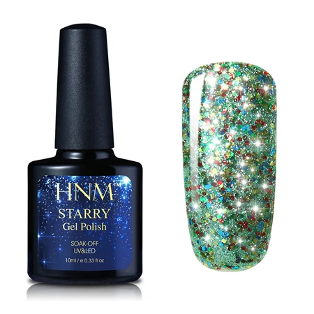 6627 HNM 10 мл Звездный Bling лак для ногтей УФ замочить от блеск клей Лаки Hybird праймер эмаль Lucky лак Nagellak гель лак чернила - Цвет: 6627