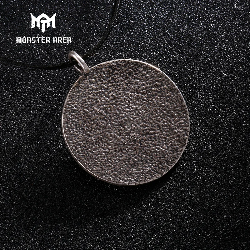 MONSTER AREA Vintage 925 Sterling Silver Scorpion Pendant For Men Retro Black Heavy Metal Jewelry | Украшения и аксессуары