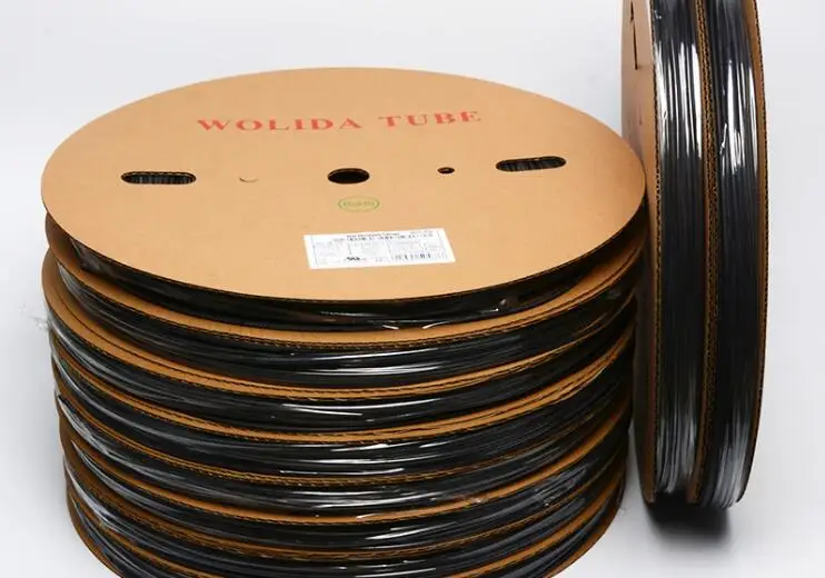2/3/4/5/6/7/8/9/10/12mm Heat Shrink Tubing Shrinkable Each 10m Black Color | Обустройство дома