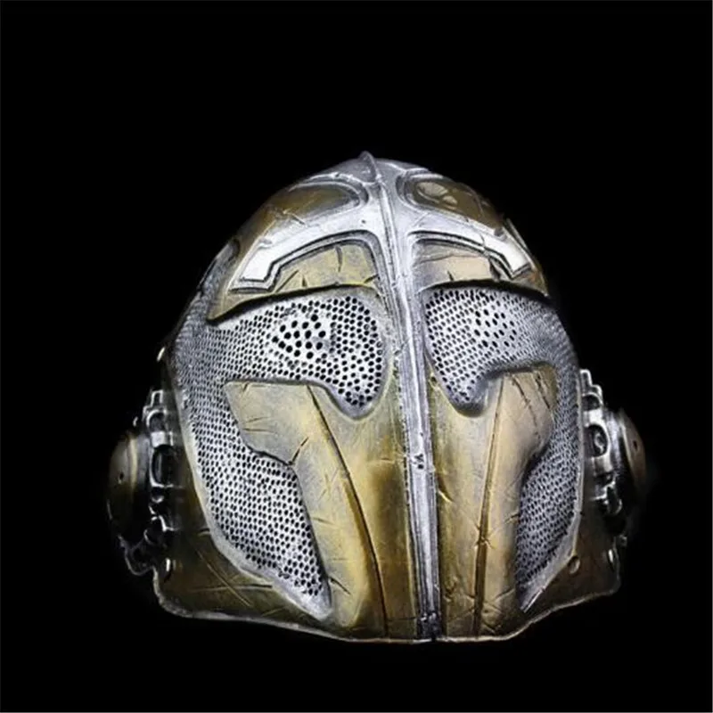 Маска рыцаря тактическая для страйкбола на все лицо защитная военная из