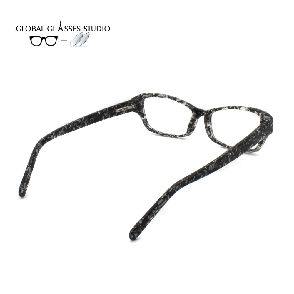 Мужские ацетатные очки оправа для чтения близорукость по рецепту индекс линзы 1 56