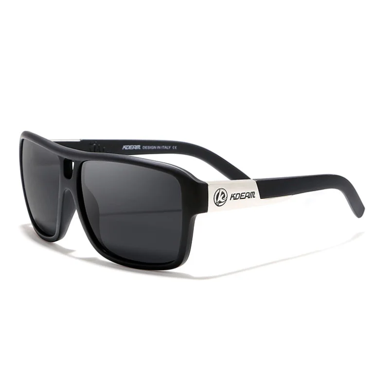 KDEAM Original Design Polarized Square Sunglasses Men Summer Outdoor& Travel UV Goggles Male Fashion Sports Style Shades RX63
