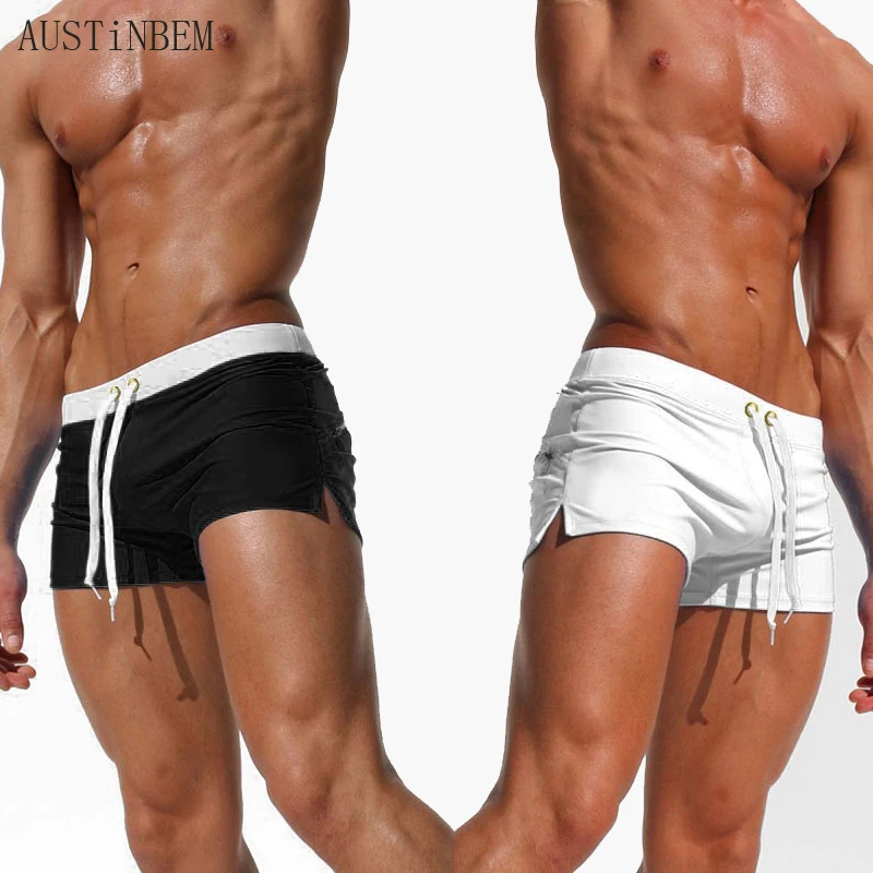 Мужские плавки с карманами AUSTINBEM S 2XL пляжные шорты боксеры для плавания 9 видов