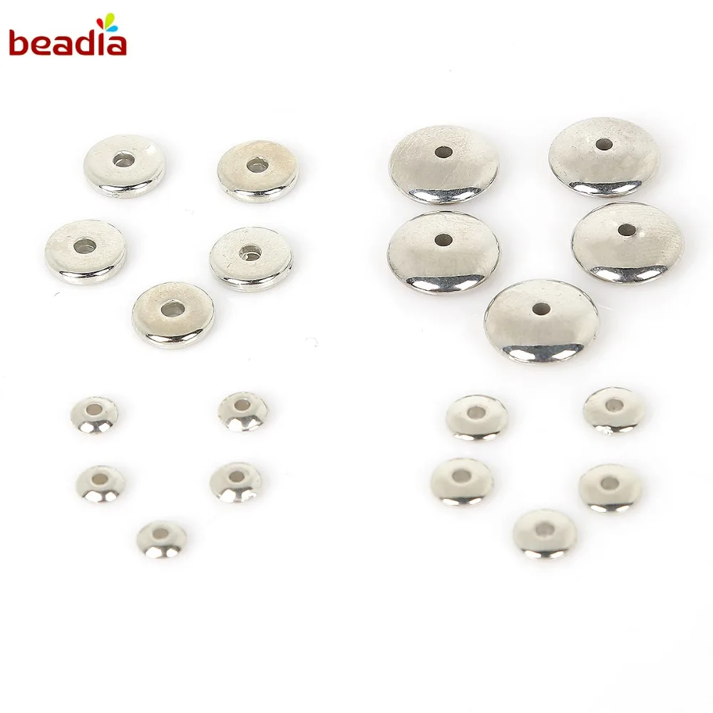 100 500 шт. рельефные бусины с родиевым/золотым покрытием|beads for diy|beads goldloose beads |