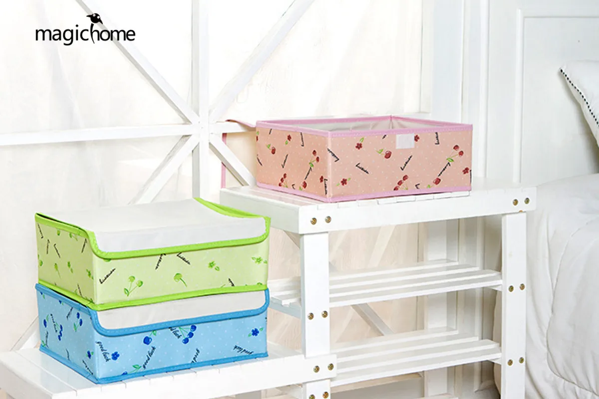 2017 новая ткань Оксфорд с рисунком для хранения нижнего белья коробка