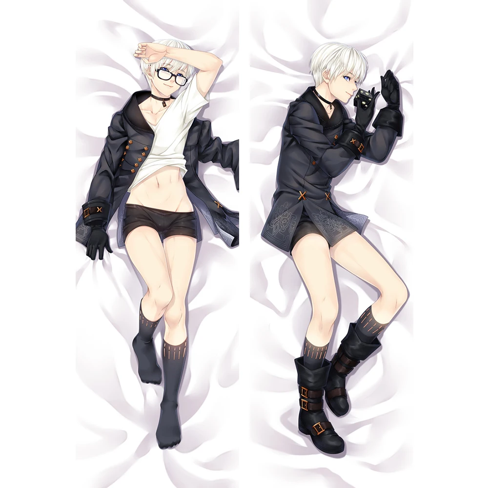 Аниме JK Game NieR:Automata YoRHa No. 9 Type S 9S Boy Dakimakura Чехол подушка для сна и объятий чехол