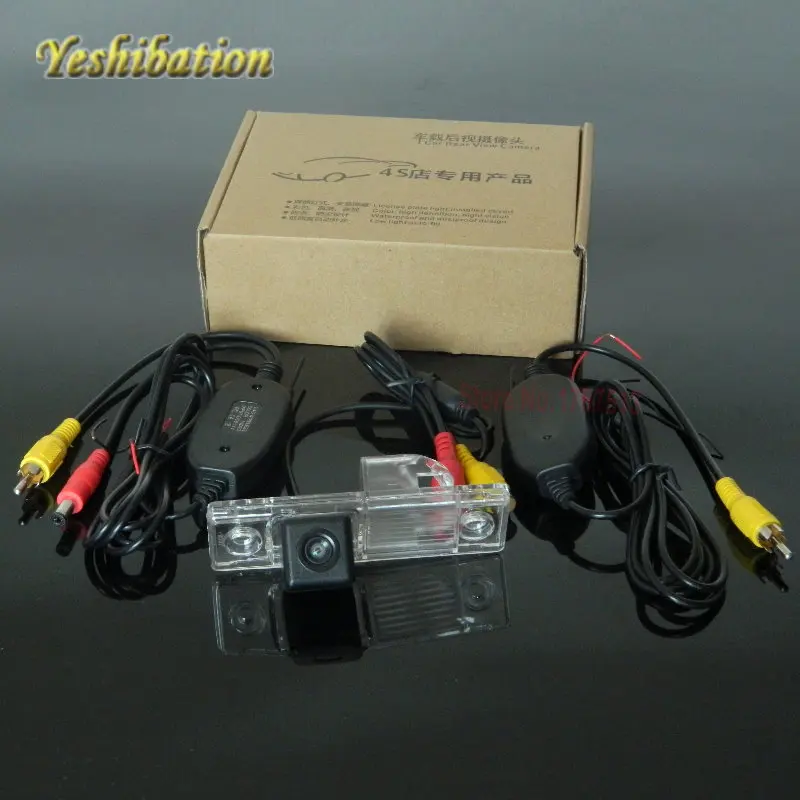Фото Беспроводная CCD камера заднего вида yeshiбации для Buick Excelle / Excelle XT GT 2002 ~ 2008 парковочная камера подсветка номерного знака №1