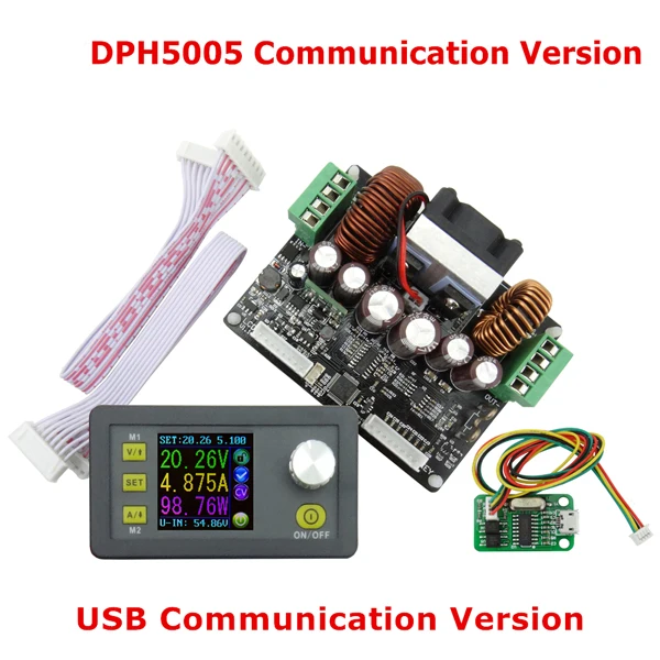 DPH5005 версия связи USB плата + Buck boost конвертер постоянное напряжение