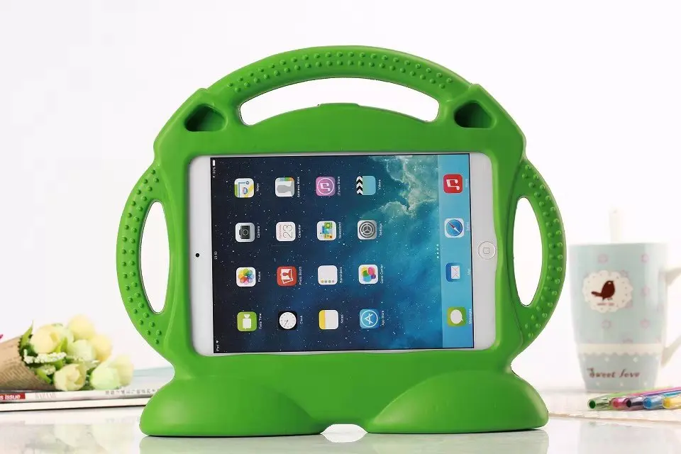 Малыш Ребенок Томас противоударный Безопасный EVA пены Стенд Tab чехол для Apple iPad