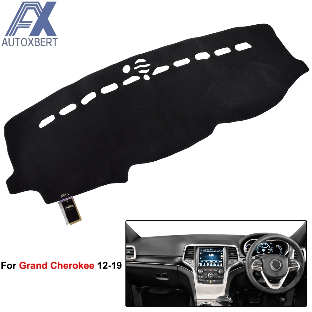 Коврик для приборной панели AX чехол Jeep Grand Cherokee WK2 2012 2013 2014 2015 - 2018 Pad Солнцезащитный