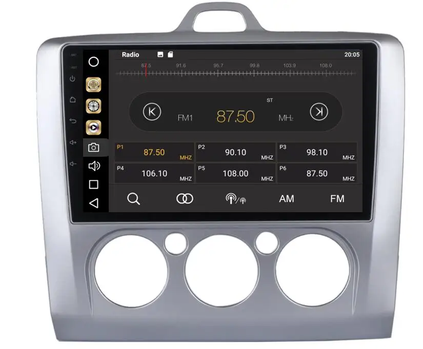 Carplay 4GB/8 GB/ Core 9 &quotAndroid 10 автомобильный dvd проигрыватель с Gps для Ford Focus 2 II Focus2 FocusII