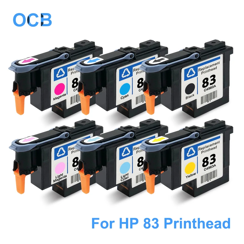Печатающая головка для HP 83 C4960A C4961A C4962A C4963A C4964A C4965A печатающая Designjet 5000 5000ps 5500 5500ps UV