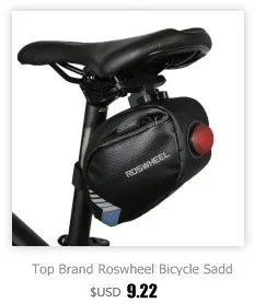 ROSWHEEL 1.2L портативная Водонепроницаемая велосипедная седельная сумка, велосипедная сумка для сидения, велосипедная сумка, задняя Сумка