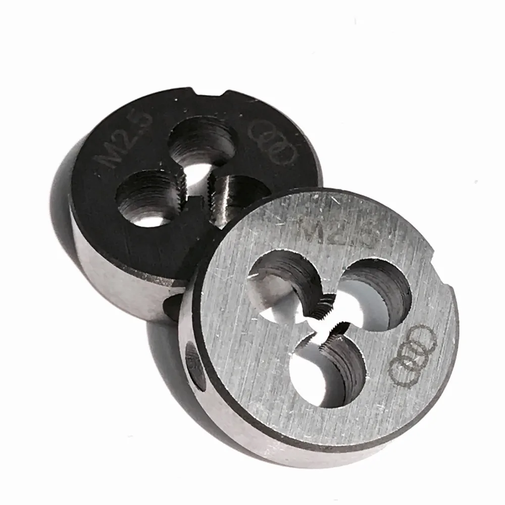 Бесплатная доставка 2 шт. метрический Стандартный штамп M2 5x0 45 мм ручные