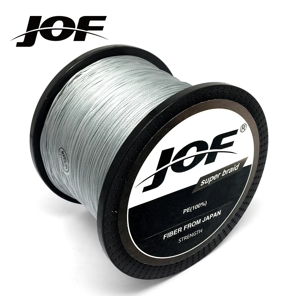 JOF 8 нитей 1000 м PE плетеная рыболовная леска tresse peche приманка для морской рыбалки
