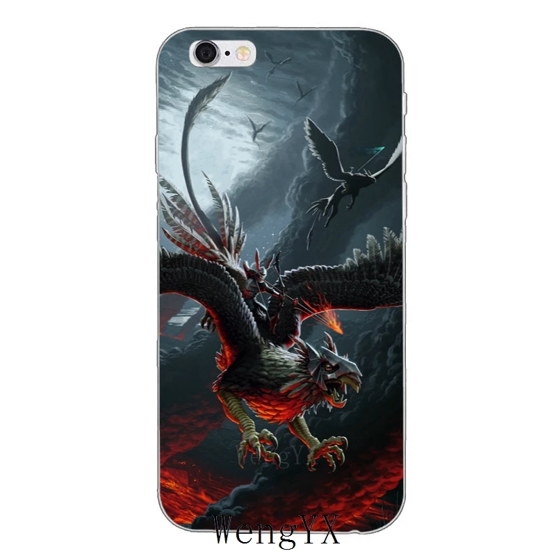 Тонкий силиконовый мягкий чехол для телефона Dragon Age инквизиция iPhone 4 4s 5 5s 5c SE 6 6s plus
