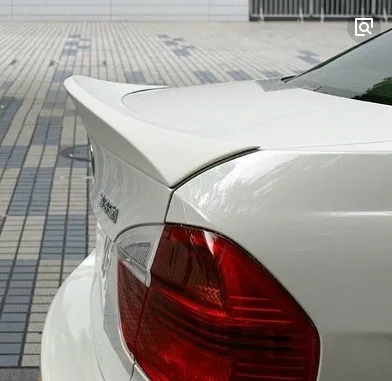 Спойлер для BMW E90 модель 318i 320i 325i FRP цвет белый/черный 2005 2011|Спойлеры и крылья| |