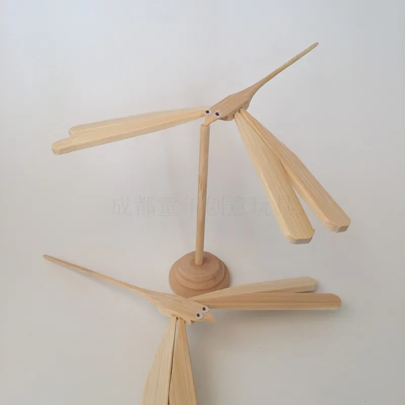 100% ручной DIY Деревянный Баланс игрушка Китайская традиционная ручная работа
