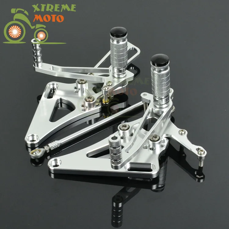 

Motorcycle CNC Adjustable Motorcycle Billet Foot Pegs Pedals Rest For HONDA CB400 VTEC