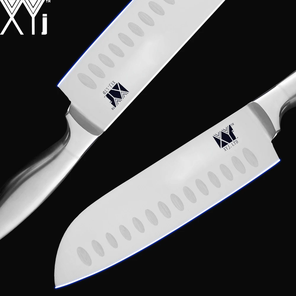 XYj кухонные ножи из нержавеющей стали 6 шт. набор кухонных ножей 8 'ɼhef 8''