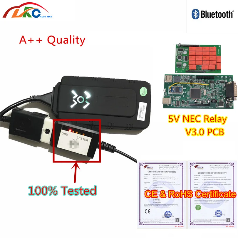 OBDIICAT-150 TCS Pro,1 с keygen V 3,0 PCB 5 V Красный NEC Реле obd2 сканер диагностический инструмент для автомобилей/Мужские Шорты для купания