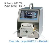 bt100l dg10 2 10 rollers intelligent peristaltic pump water oil milk liquid industry laboratory flow control pump 0 000141ml