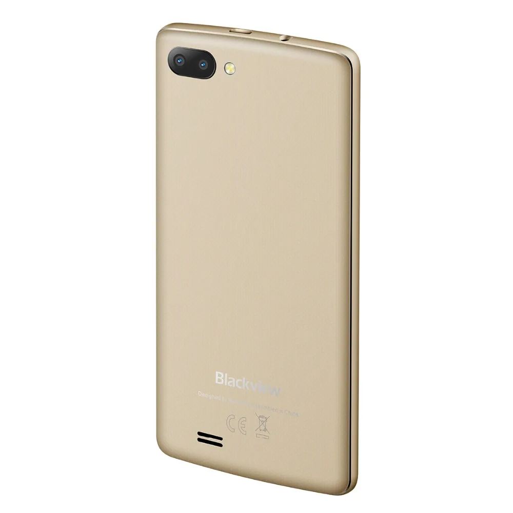В наличии Blackview A20 смартфон 18:9 5 дюймов экран Android Go двойная камера 1 Гб + 8 MT6580M 3000 мАч