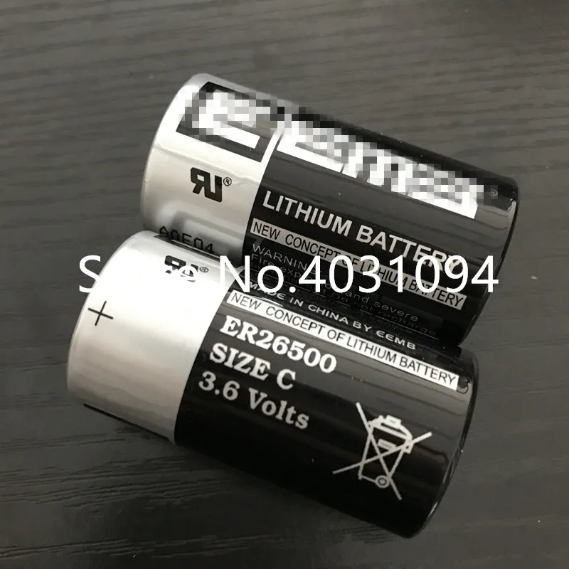 2 шт. EEMB ER26500 3,6 V 9000mAh C Тип PLC контроль литиевая батарея