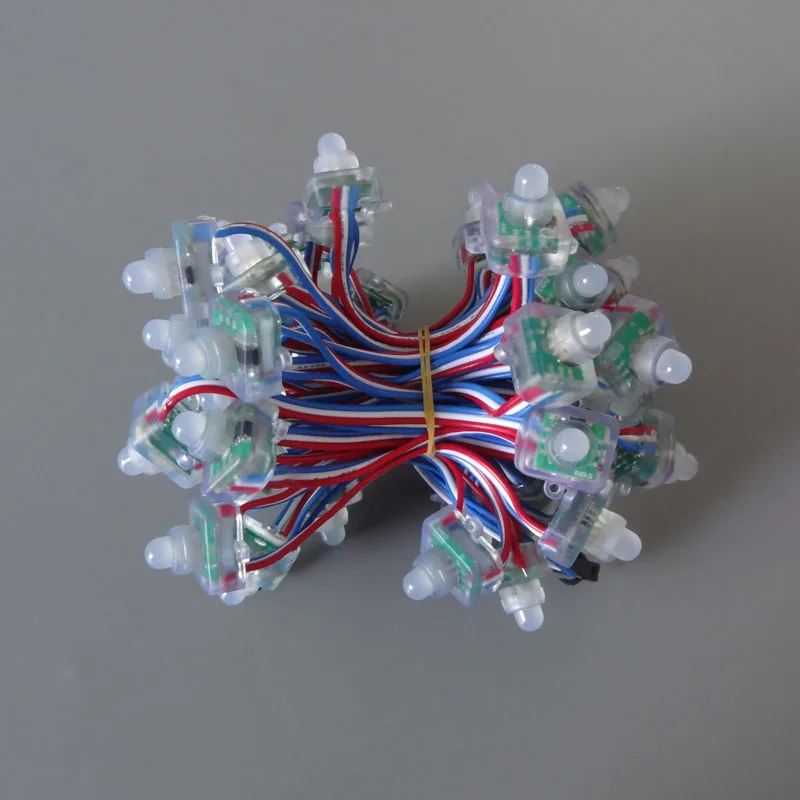 Модифицируемый пиксельный узел WS2811 квадратного типа 5 в постоянного тока 12 мм