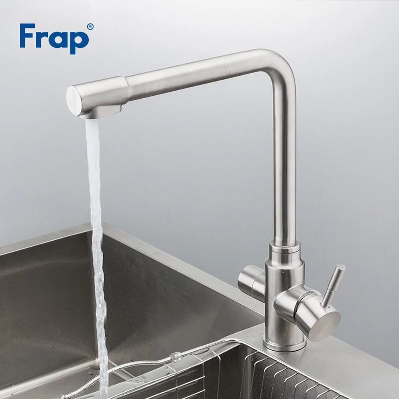 Смеситель из нержавеющей стали Frap Y40036 кран с фильтром для питьевой воды