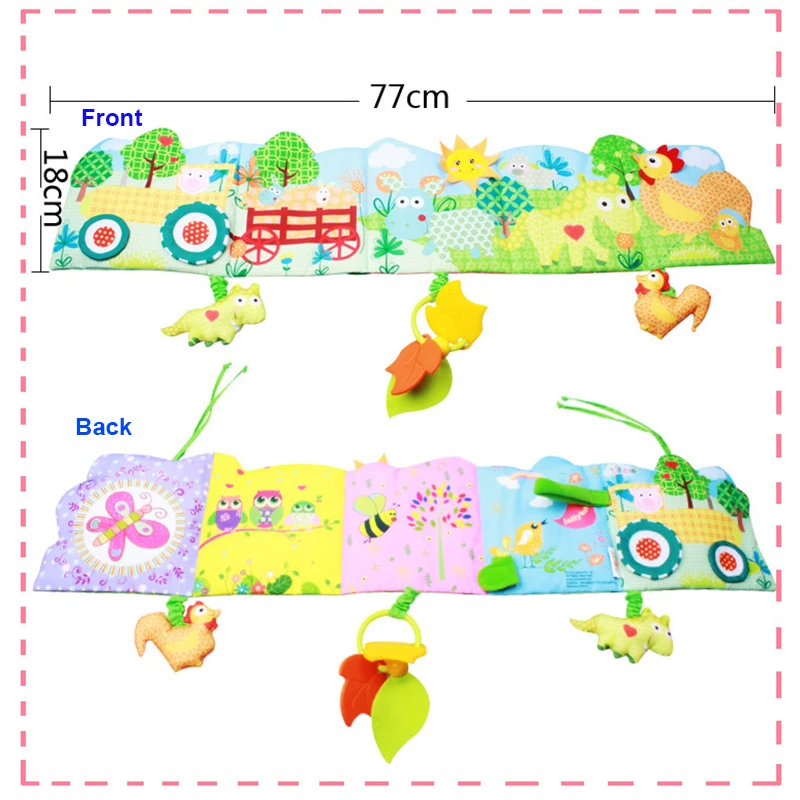 Baby Multifunctional Bed Around &amp Cloth Books With Farm Animal Model Lovely Toys For | Игрушки и хобби