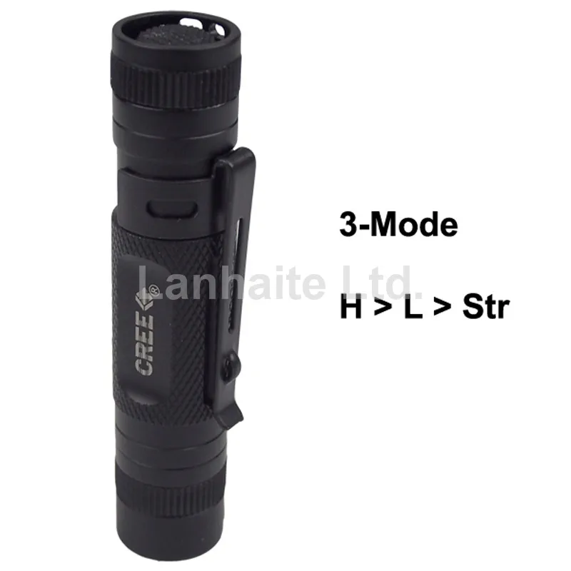 Фонарик Hugsby P32 Cree светодиодный 250 люмен 3 режима черный (1xAA)|led flashlight color|led conversion kitled