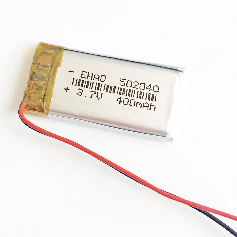 10 шт. литий-полимерные аккумуляторные батарейки 3 7 в 400 мАч для Mp3 GPS PSP селфи-палки