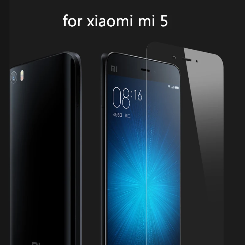Защитная пленка для экрана Xiaomi Mi5 из закаленного стекла 2.5D Xiomi HD прозрачная Pro Prime 5