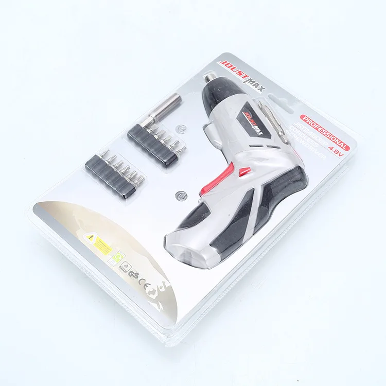 Портативная зарядная отвертка с 12 головками отвертки бытовая электрическая DIY