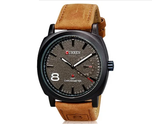 2018 Curren Mens Watches Top Brand Luxury Black Stainless Steel Quartz Watch Men Casual Sport Clock Male Wristwatch 8139 | Наручные часы