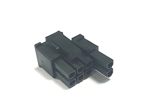 50 шт. Pitch 5557 ATX графическая карта PCI-E разъем питания 6 + 2Pin 8Pin черный корпус |