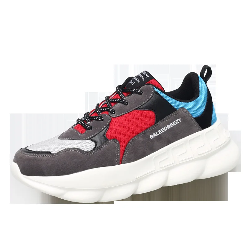 Fashion men's shoes old 2019 autumn and winter color tide casual retro running thick bottom comfortable | Обувь