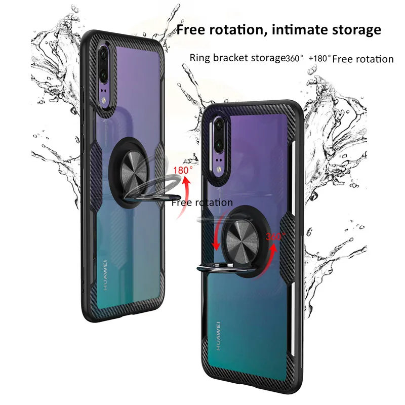 Чехол держатель с кольцом подставкой для Huawei P30pro/P30 Lite/P30 360|Бамперы| |