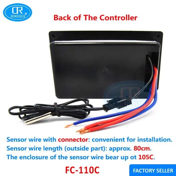 Мини контроллер температуры для сауны и спа с ЖК дисплеем|digital temperature controller|temperature