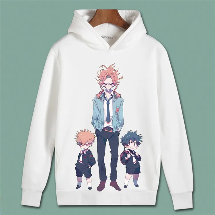 Style 6 Толстовки с капюшоном для косплея Todoroki Shoto, толстовки с капюшоном из флиса, школьная форма - Цвет: Style 6